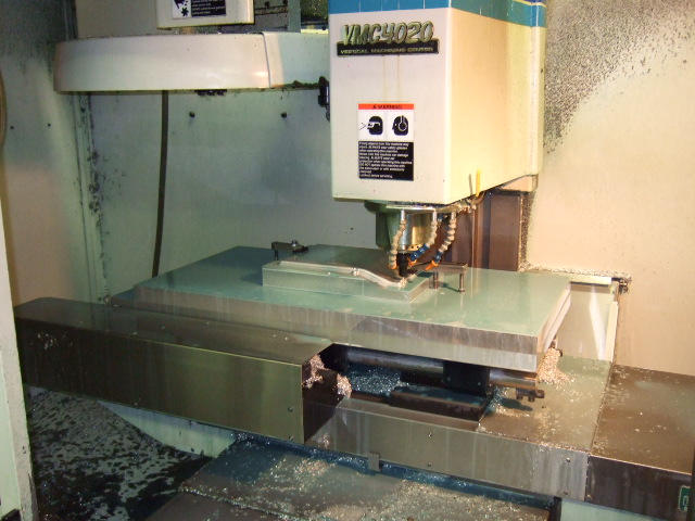 Fadal VMC-4020, Machine ID: 5034